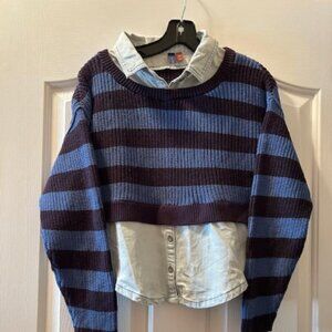 Anthropology  twofer sweater